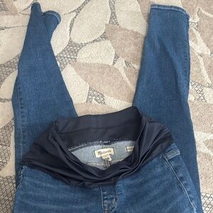 Madewell Maternity Skinny Jeans - Blue